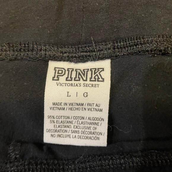 Victoria Secret Pink Women’s black leggings - Picture 6 of 6